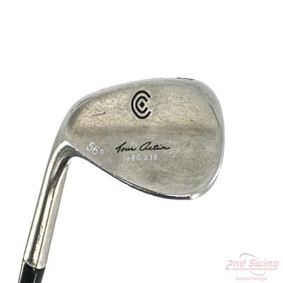 Cleveland 588 Chrome Wedge Sand SW 56° Cleveland Traction Wedge Steel Wedge Flex Left Handed 35.75in