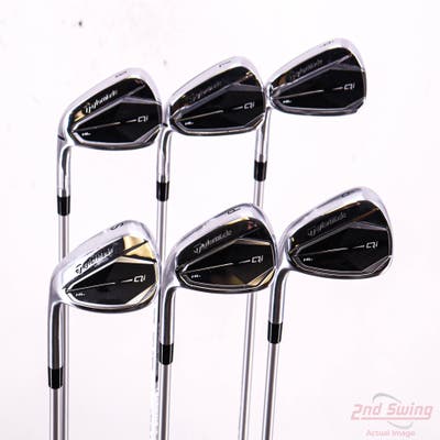 TaylorMade Qi HL Iron Set 6-PW SW Fujikura Speeder NX TCS 40 Graphite Ladies Left Handed -3/4"