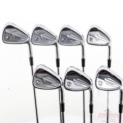 Wilson Staff 2024 Staff Model CB Iron Set 4-PW Dynamic Gold Mid 115 Steel Stiff Right Handed +1/4"