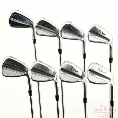 Titleist 2023 T100 Iron Set 4-PW AW True Temper AMT Tour White Steel X-Stiff Right Handed +1/2"