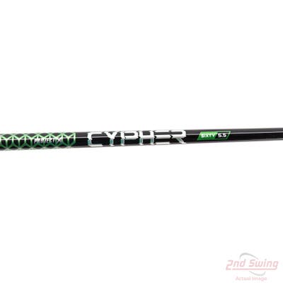 Used W/ PXG LH Adapter Project X Cypher 60g Hybrid Shaft Regular 38.0in