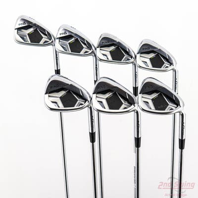 Ping G430 Iron Set 5-PW GW AWT 2.0 Steel Stiff Right Handed Black Dot +1/4"