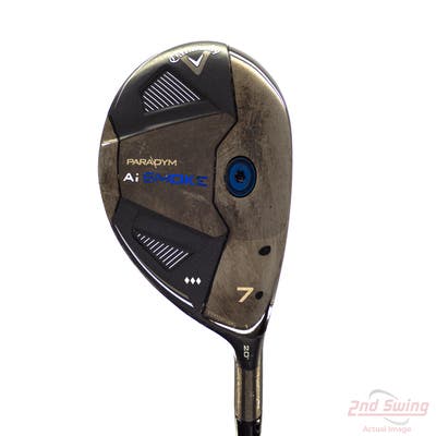 Callaway Paradym Ai Smoke TD Fairway Wood 7 Wood 7W 20° Project X Denali Black 70 Graphite X-Stiff Right Handed 42.25in