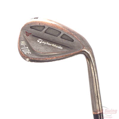 TaylorMade HI-TOE RAW Wedge Lob LW 60° 7 Deg Bounce FST KBS Hi-Rev 2.0 115 Steel Wedge Flex Right Handed 35.0in