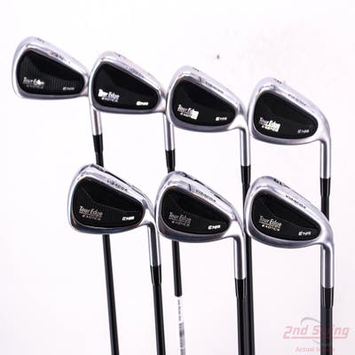 Tour Edge Exotics E725 Iron Set 6-PW AW GW Project X Cypher 2.0 60 IR Graphite Regular Right Handed -2 Degrees Flat +1/4"