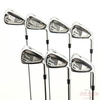 Srixon ZX4 MK II Iron Set 4-PW Nippon NS Pro Zelos 8 Steel Regular Right Handed +1/2"