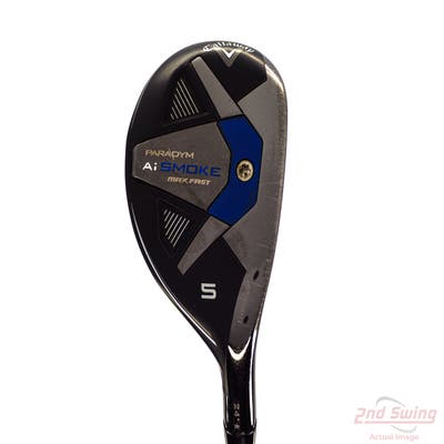 Callaway Paradym Ai Smoke Max Fast Hybrid 5 Hybrid 24° Mitsubishi Eldio White 40 Graphite Ladies Right Handed 39.0in