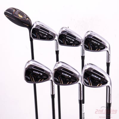 Cobra LTDx Iron Set 5H 6-PW GW FST KBS PGI 75 Graphite Regular Right Handed STD