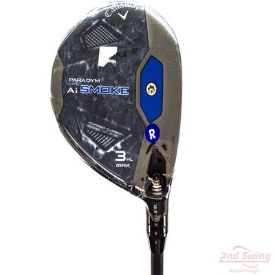 Mint Callaway Paradym Ai Smoke Max Fairway Wood 3 Wood HL 16.5° MCA Tensei AV-XLINK Blue 65 Graphite Regular Right Handed 43.5in