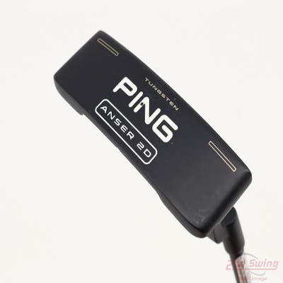 Ping 2023 Anser 2D Putter Slight Arc Graphite Right Handed Black Dot 35.0in