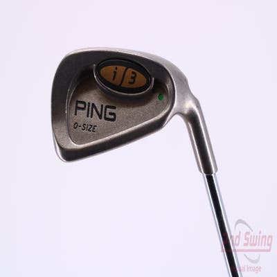 Ping i3 Oversize Single Iron 6 Iron Ping JZ Steel Stiff Right Handed Green Dot 37.5in