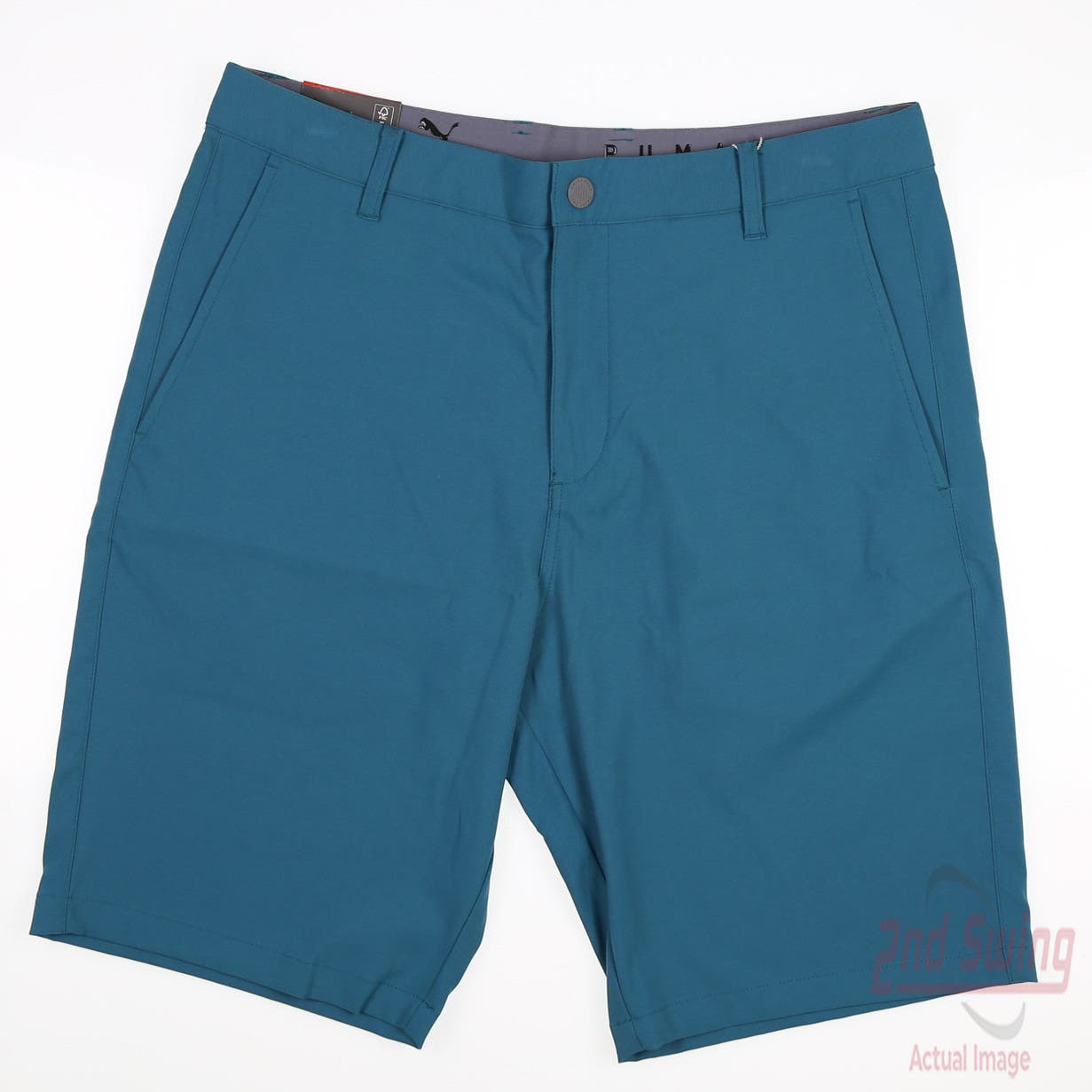 New Mens Puma Jackpot Shorts 32 Blue Coral MSRP $65 599246 28 | 2nd ...