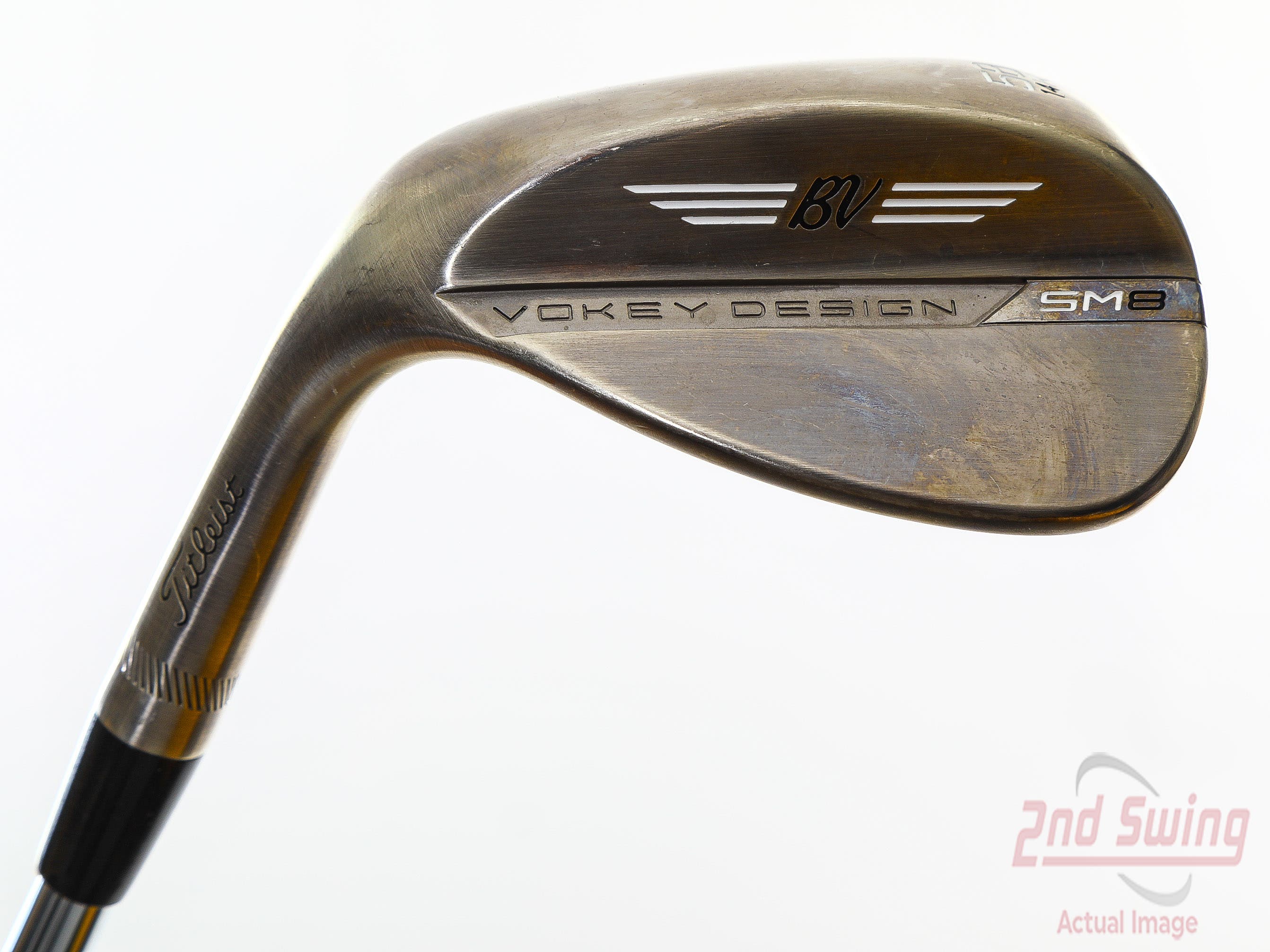 Titleist Vokey SM8 Brushed Steel Wedge (D-22222286239)