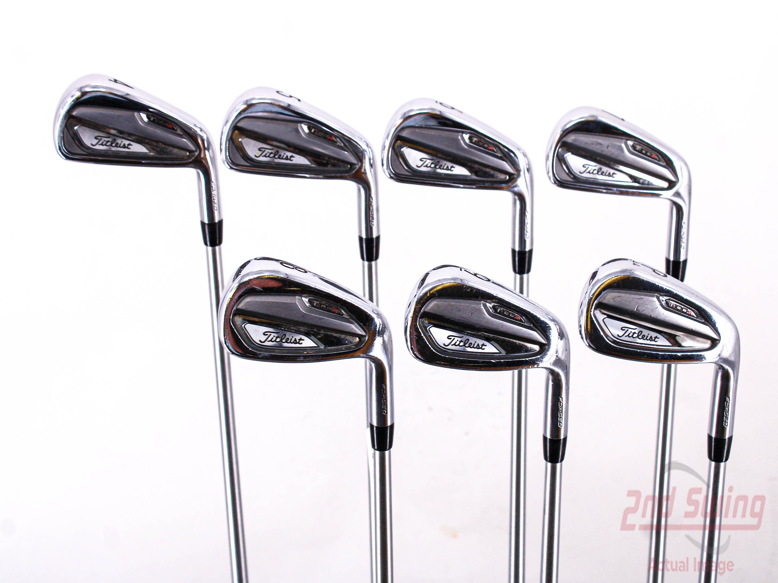 Titleist T100S Iron Set 4-PW FST KBS Tour C-Taper 120 Steel Stiff Right  Handed 38.75in