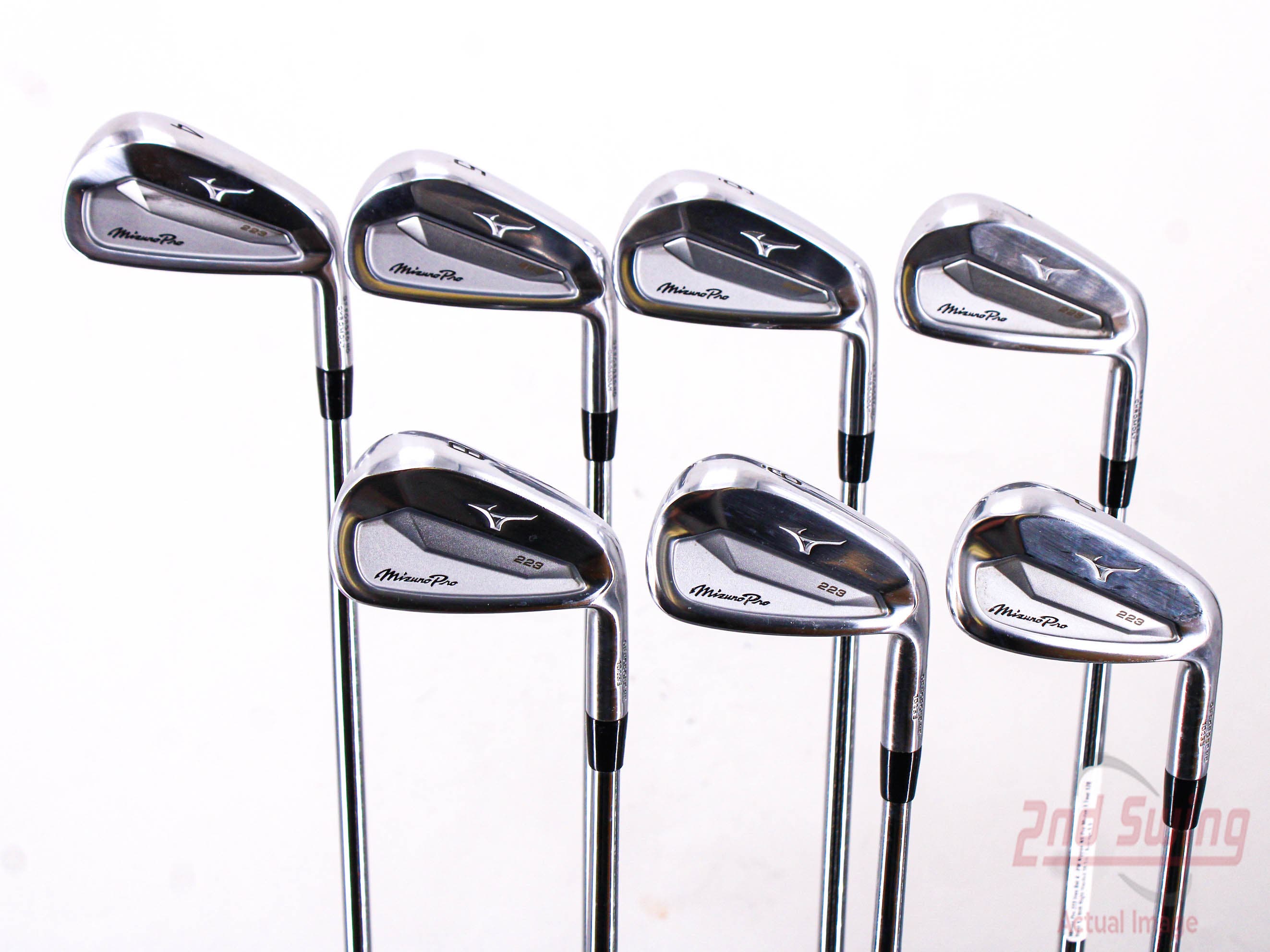 Mizuno Pro 223 Iron Set 4-PW Nippon NS Pro Modus 3 Tour 120 Steel X-Stiff  Right Handed 38.5in