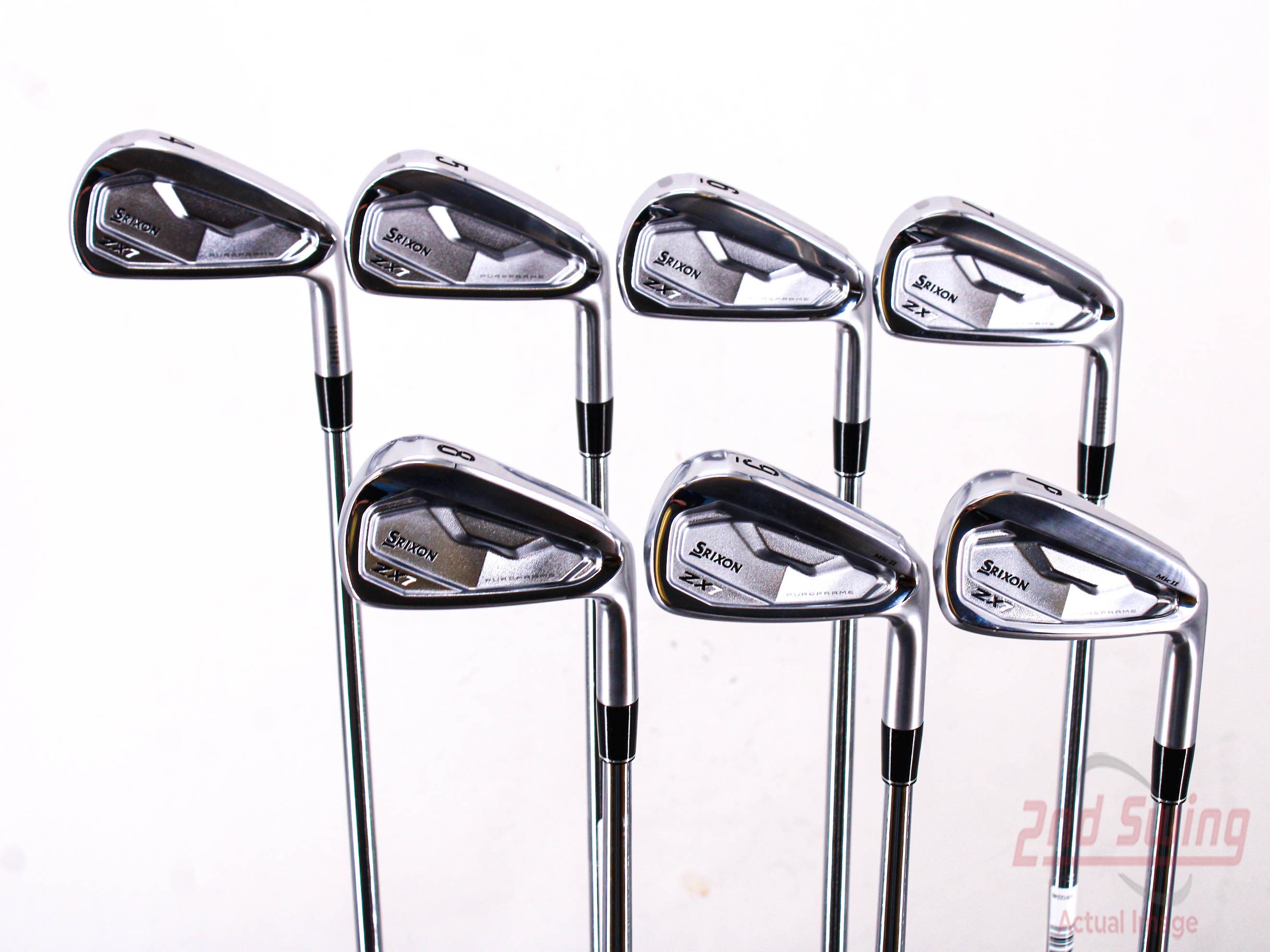 Mint Srixon ZX7 MK II Iron Set 4-PW Nippon NS Pro Modus 3 Tour 120 Steel  Stiff Right Handed 38.25in