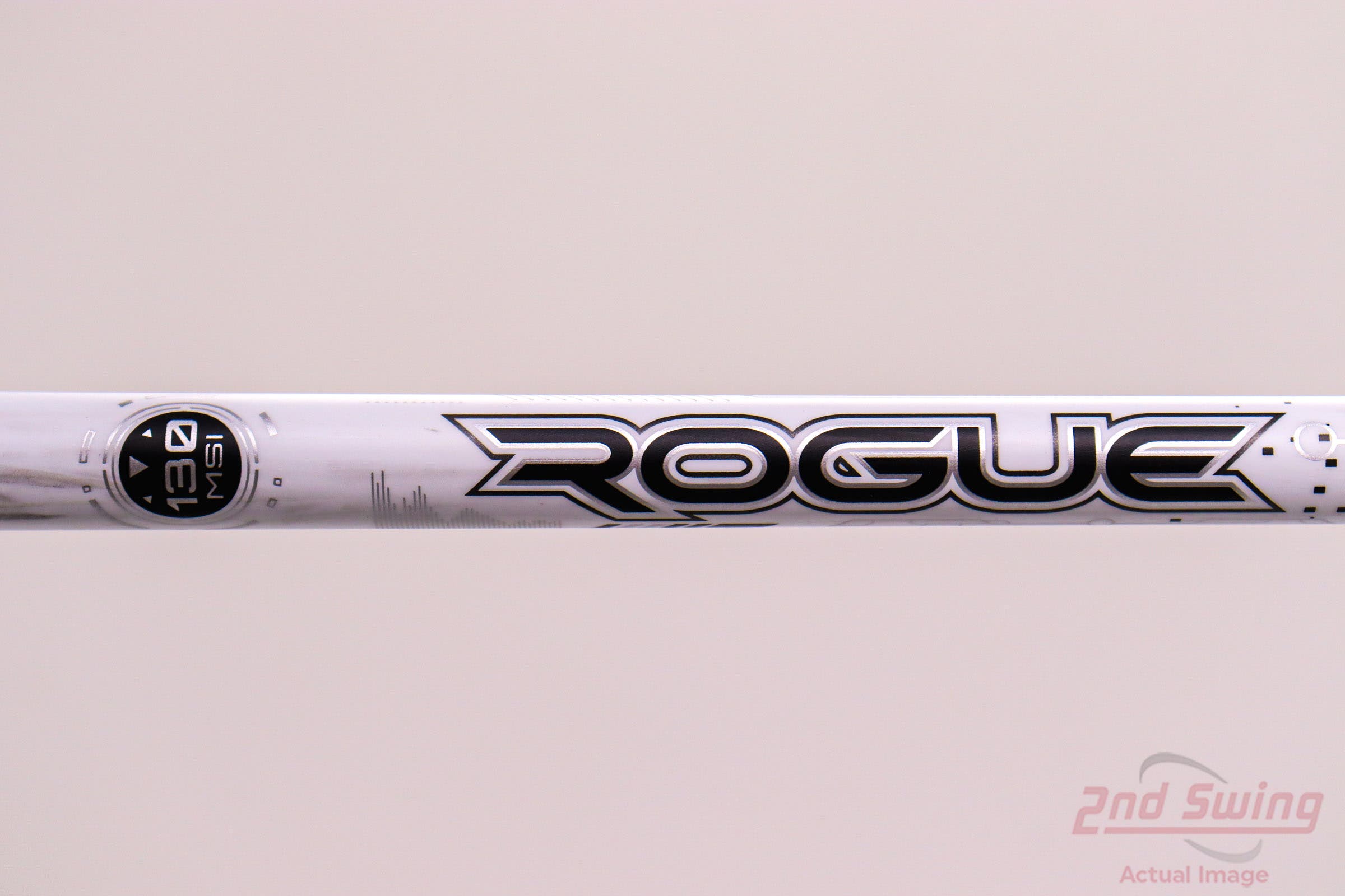 Aldila Rogue White 130 M.S.I. Golf Shaft with Ping G425 2024 Adapter Tip X Stiff