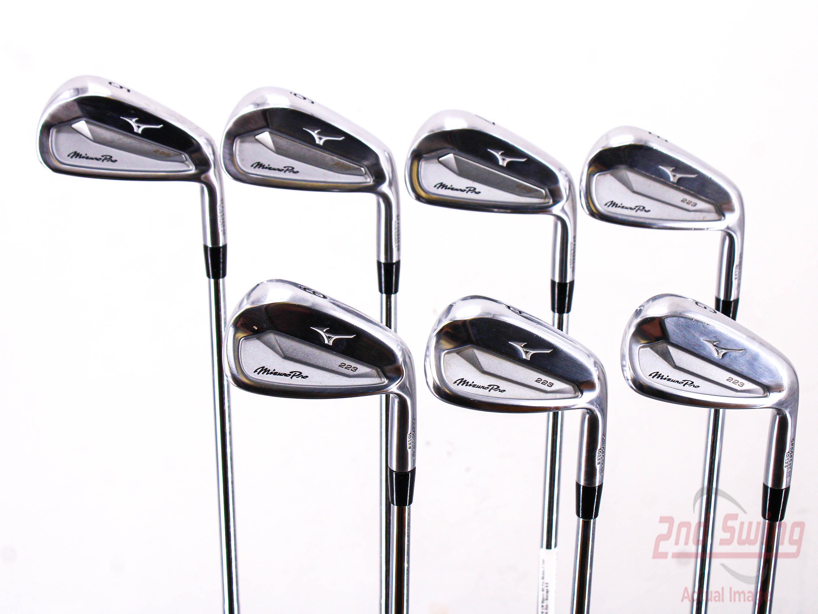 Mizuno Pro 223 Iron Set 5-PW GW Nippon NS Pro Modus 3 Tour 105 Steel Stiff  Right Handed 38.25in