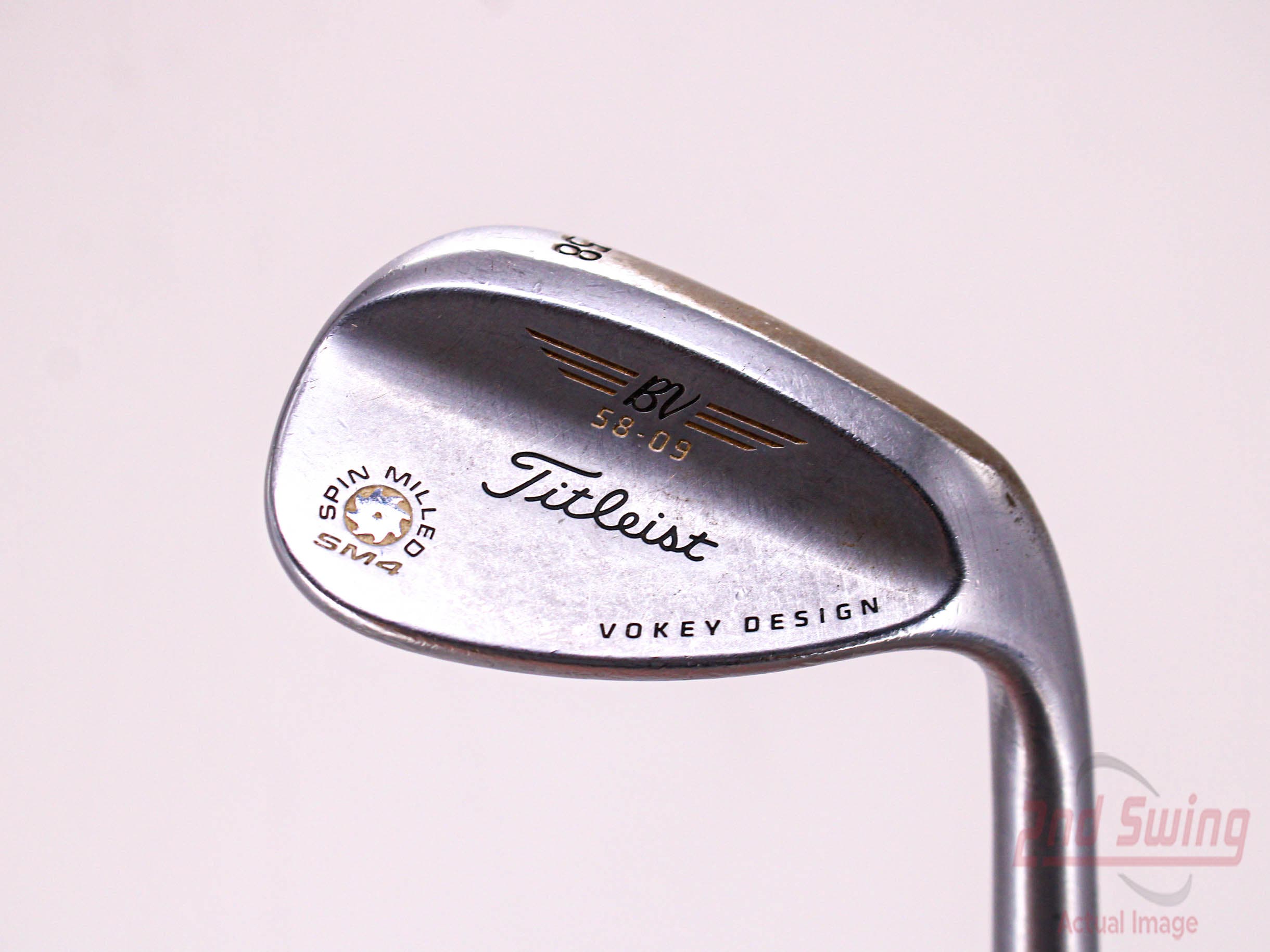 Titleist Vokey Spin Milled SM4 Chrome Wedge | 2nd Swing Golf