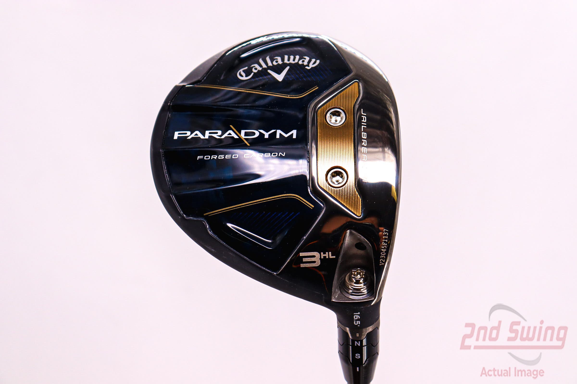 Mint Callaway Paradym Fairway Wood 3 Wood HL 16.5° Project X HZRDUS Black  Gen4 70 Graphite Stiff Right Handed 43.25in