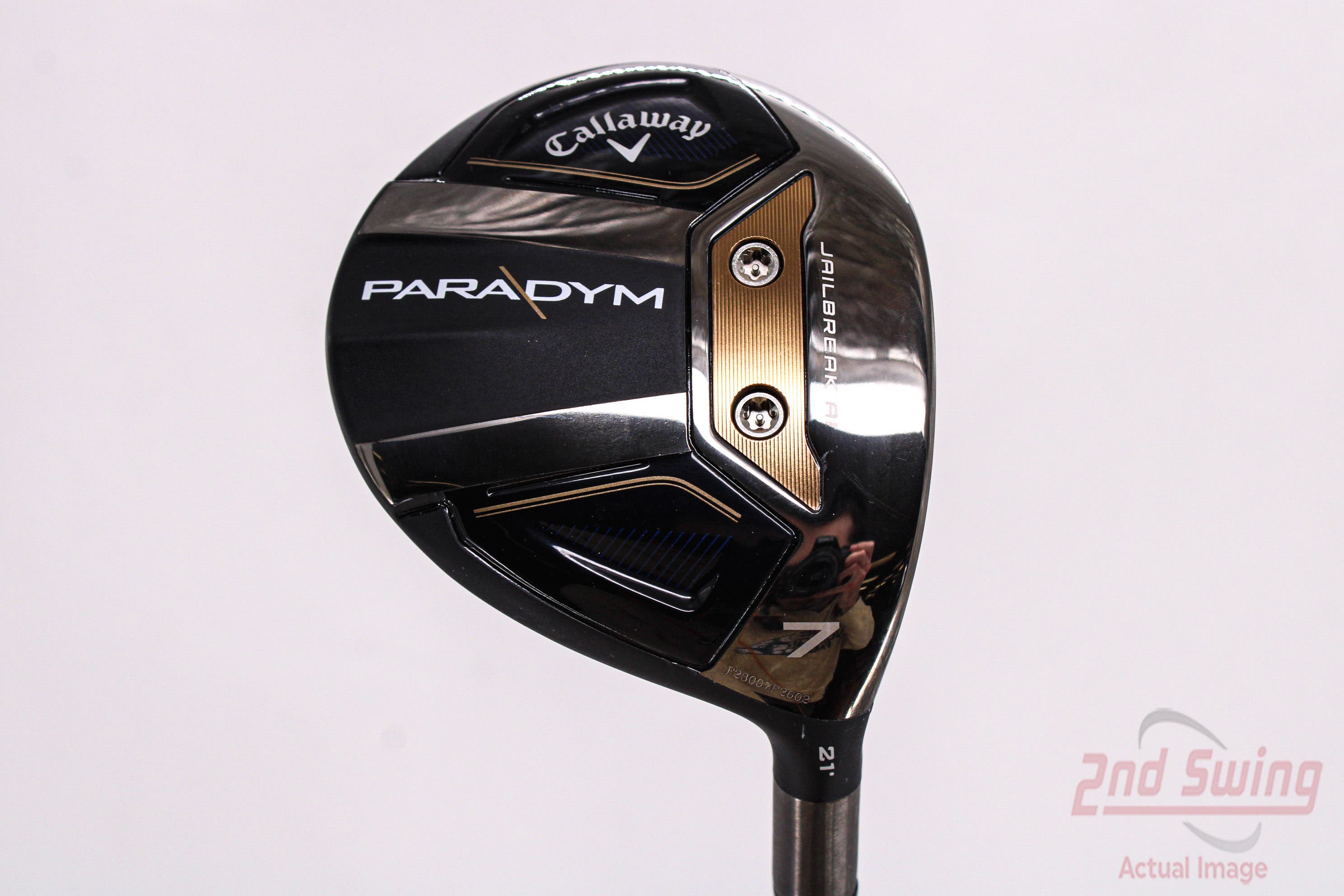 Mint Callaway Paradym Fairway Wood 7 Wood 7W 21° Project X HZRDUS Black  Gen4 70 Graphite Stiff Right Handed 42.25in