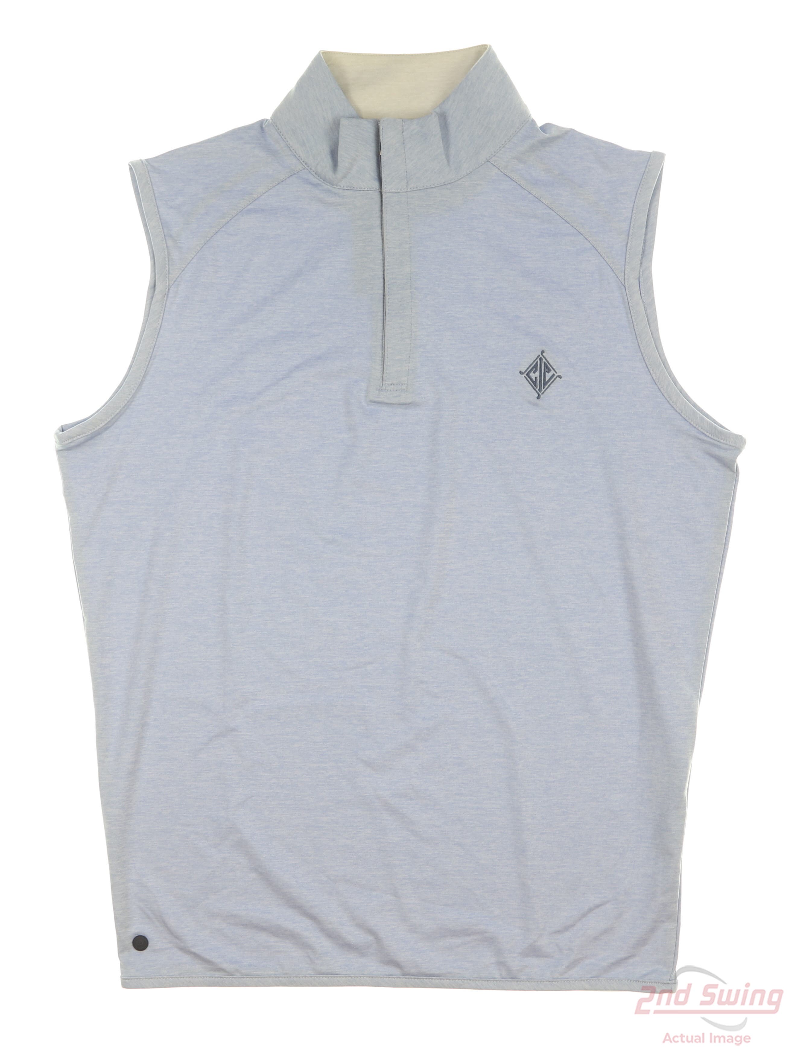 Mens white clearance golf vest