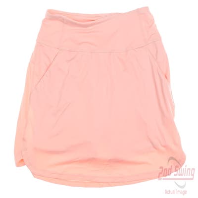 New Womens Puma High Rise Golf Skort Small S Rose Dust MSRP $75