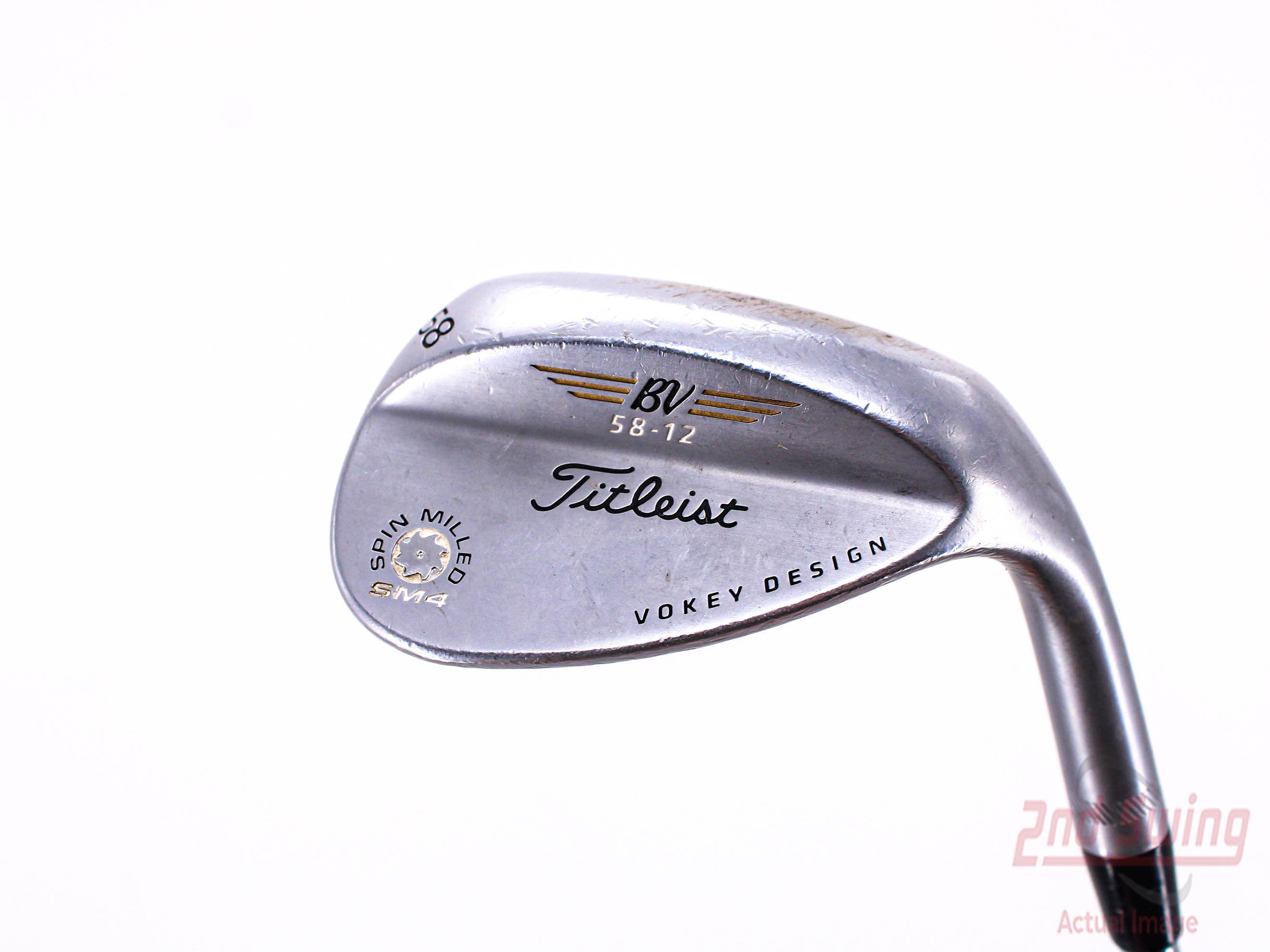 Titleist Vokey Spin Milled SM4 Chrome Wedge (D-22329326672)