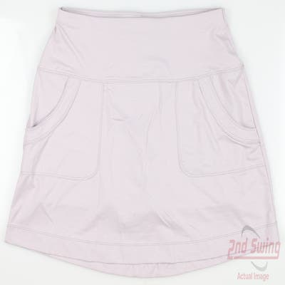 New Womens Lucky In Love Golf Skort Medium M Clay Gray MSRP $94