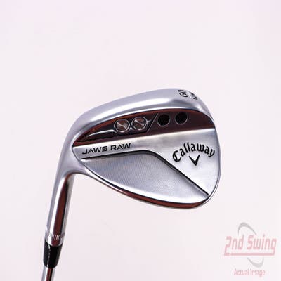 Mint Callaway Jaws Raw Chrome Wedge Lob LW 60° 12 Deg Bounce W Grind Project X 6.5 Steel X-Stiff Left Handed 35.25in