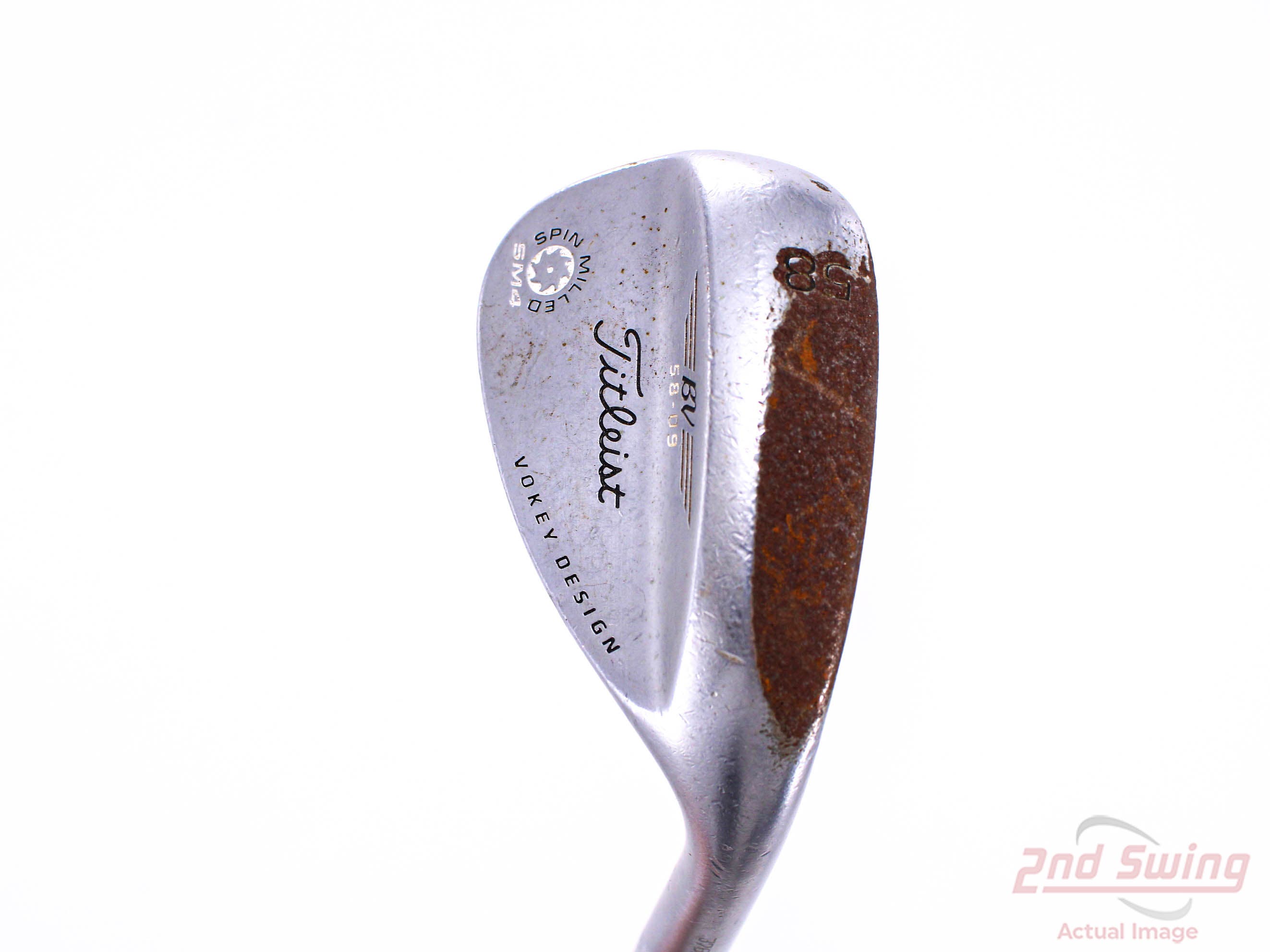 Titleist Vokey Spin Milled SM4 Chrome Wedge (D-22329566918)