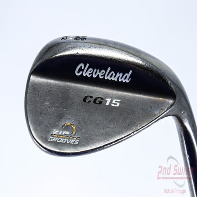 Cleveland CG15 Black Pearl Wedge Lob LW 58° 12 Deg Bounce Cleveland Traction Wedge Steel Wedge Flex Right Handed 35.25in