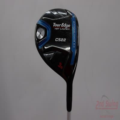 Tour Edge Hot Launch C522 Fairway Wood 3 Wood 3W 15° Mitsubishi Fubuki HL-55 Graphite Stiff Right Handed 42.75in