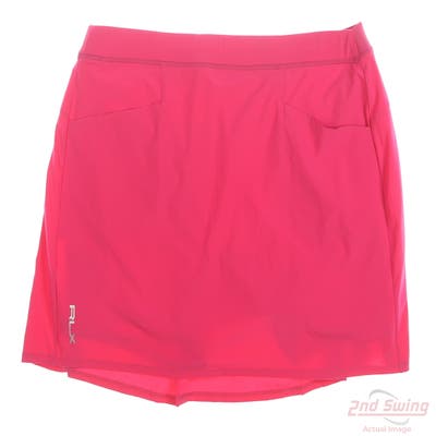 New Womens Ralph Lauren RLX Golf Skort X-Large XL Pink MSRP $138