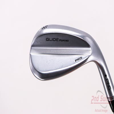 Ping Glide Forged Pro Wedge Lob LW 58° 10 Deg Bounce S Grind Z-Z 115 Wedge Steel Wedge Flex Right Handed Black Dot 35.25in