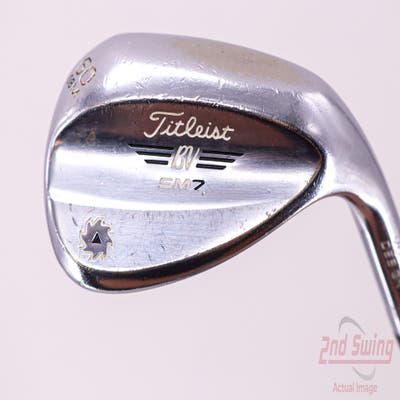 Titleist Vokey SM7 Tour Chrome Wedge Lob LW 60° 8 Deg Bounce M Grind SM7 BV Steel Wedge Flex Right Handed 35.25in