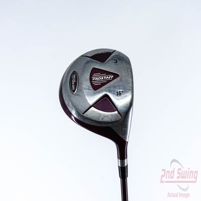 Wilson ProStaff Fairway Wood 3 Wood 3W 16° Stock Graphite Shaft Graphite Ladies Right Handed 41.0in