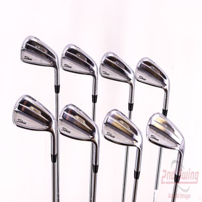 Titleist 2021 T100S Iron Set 4-PW AW True Temper AMT Red S300 Steel Stiff Right Handed 38.5in