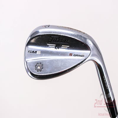 Titleist Vokey SM6 Tour Chrome Wedge Lob LW 60° 10 Deg Bounce S Grind SM6 BV Steel Wedge Flex Right Handed 35.0in