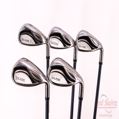 Callaway 2014 Solaire Iron Set 8-PW AW SW Callaway Stock Graphite Graphite Ladies Right Handed 36.0in