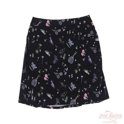 New Womens Ralph Lauren RLX Skort Medium M Multi MSRP $100