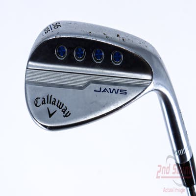 Callaway Jaws MD5 Platinum Chrome Wedge Sand SW 56° 10 Deg Bounce S Grind Dynamic Gold Tour Issue S400 Steel Stiff Right Handed 35.0in