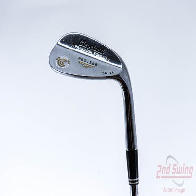 Cleveland 2012 588 Chrome Wedge Sand SW 56° 14 Deg Bounce True Temper Tour Concept Steel Wedge Flex Right Handed 35.25in