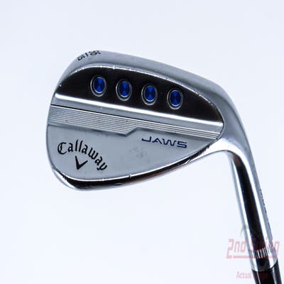 Callaway Jaws MD5 Platinum Chrome Wedge Sand SW 56° 10 Deg Bounce S Grind Dynamic Gold Tour Issue S200 Steel Stiff Right Handed 35.5in