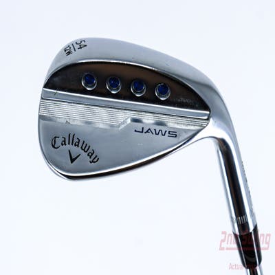 Callaway Jaws MD5 Platinum Chrome Wedge Sand SW 54° 12 Deg Bounce W Grind True Temper AMT Black S300 Steel Stiff Right Handed 35.25in