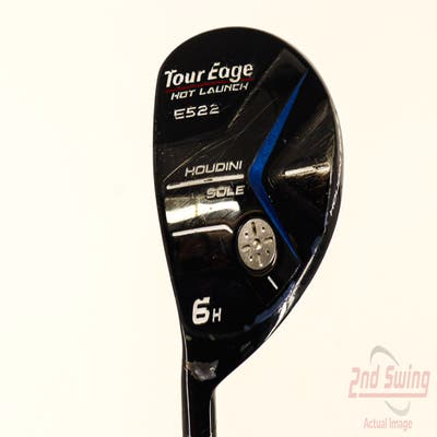 Tour Edge Hot Launch E522 Hybrid 6 Hybrid Mitsubishi Fubuki HL-55 Graphite Ladies Left Handed 38.0in