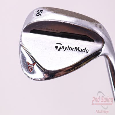 TaylorMade Milled Grind 2 Chrome Wedge Sand SW 56° 8 Deg Bounce True Temper Dynamic Gold S200 Steel Stiff Right Handed 35.25in