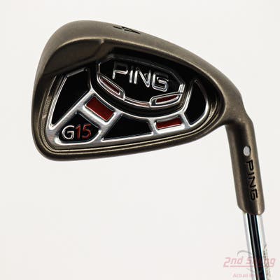 Ping G15 Single Iron 4 Iron Ping CFS with Cushin Insert Steel Stiff Right Handed White Dot 39.0in