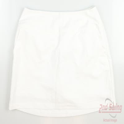 New Womens Adidas Ultimate365 Solid Skort X-Large XL White MSRP $70