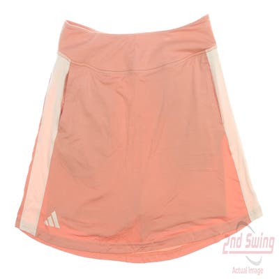 New Womens Adidas Golf Skort Medium M Pink MSRP $70